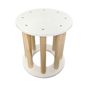 Henger/szék - fehér-natúr